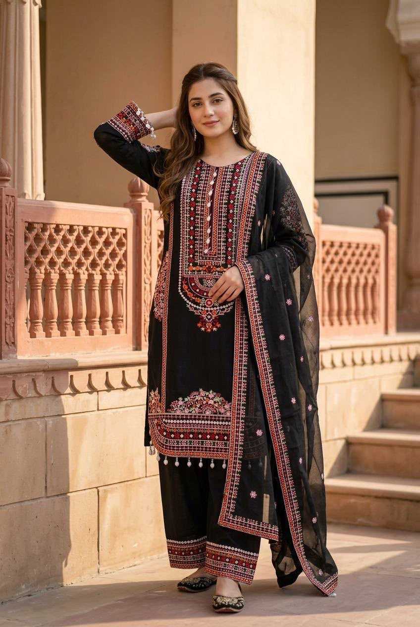 YNF Wholesale Chanderi Soft Cotton Suits  | Surat Manufacturer