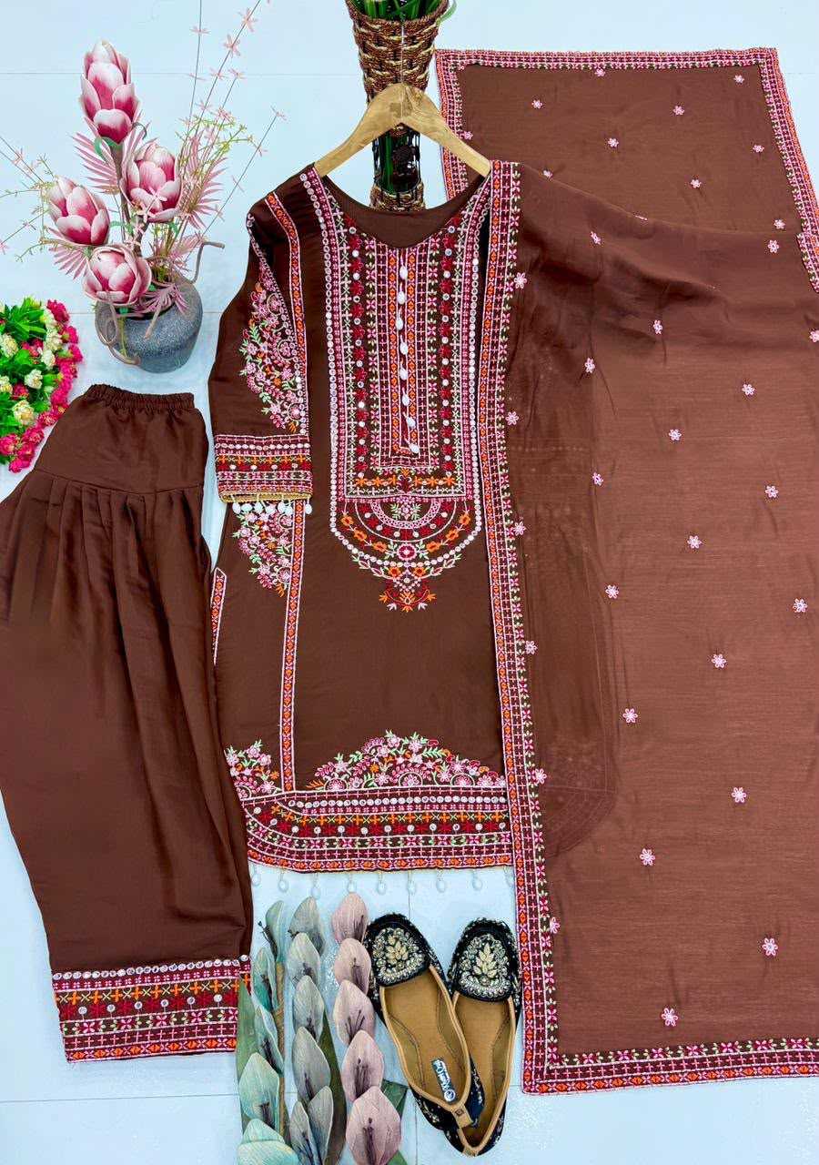 YNF Wholesale Chanderi Soft Cotton Suits  | Surat Manufacturer