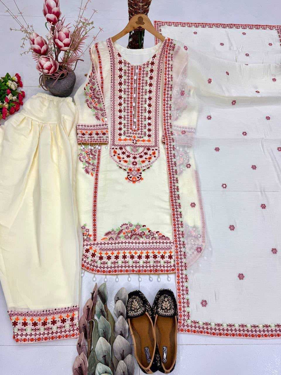 YNF Wholesale Chanderi Soft Cotton Suits  | Surat Manufacturer
