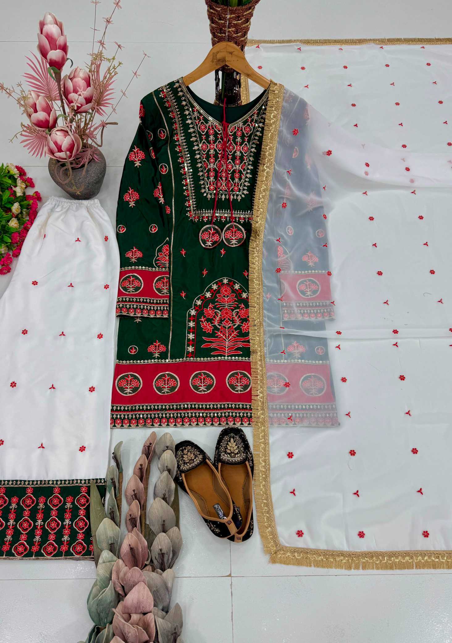 YNF Wholesale Heavy Silk Embroidery Suits  | Surat Manufacturer
