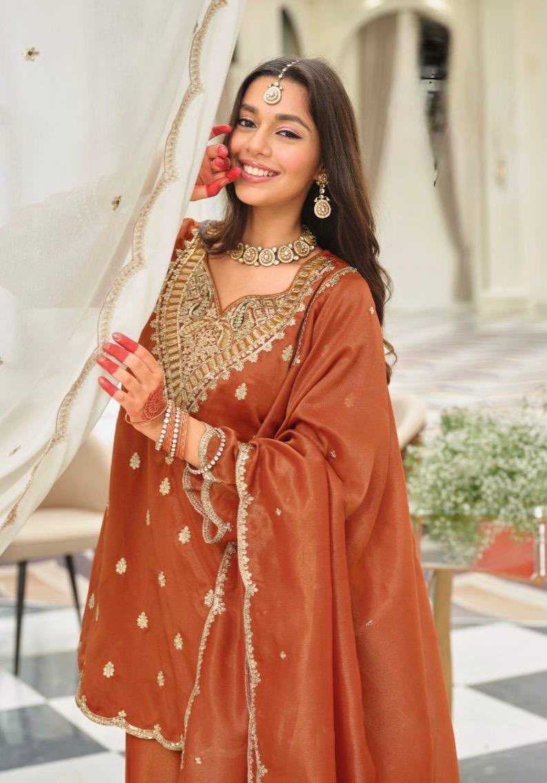 YNF Wholesale Heavy Silk Sharara Salwar Suits  | Surat Manufacturer