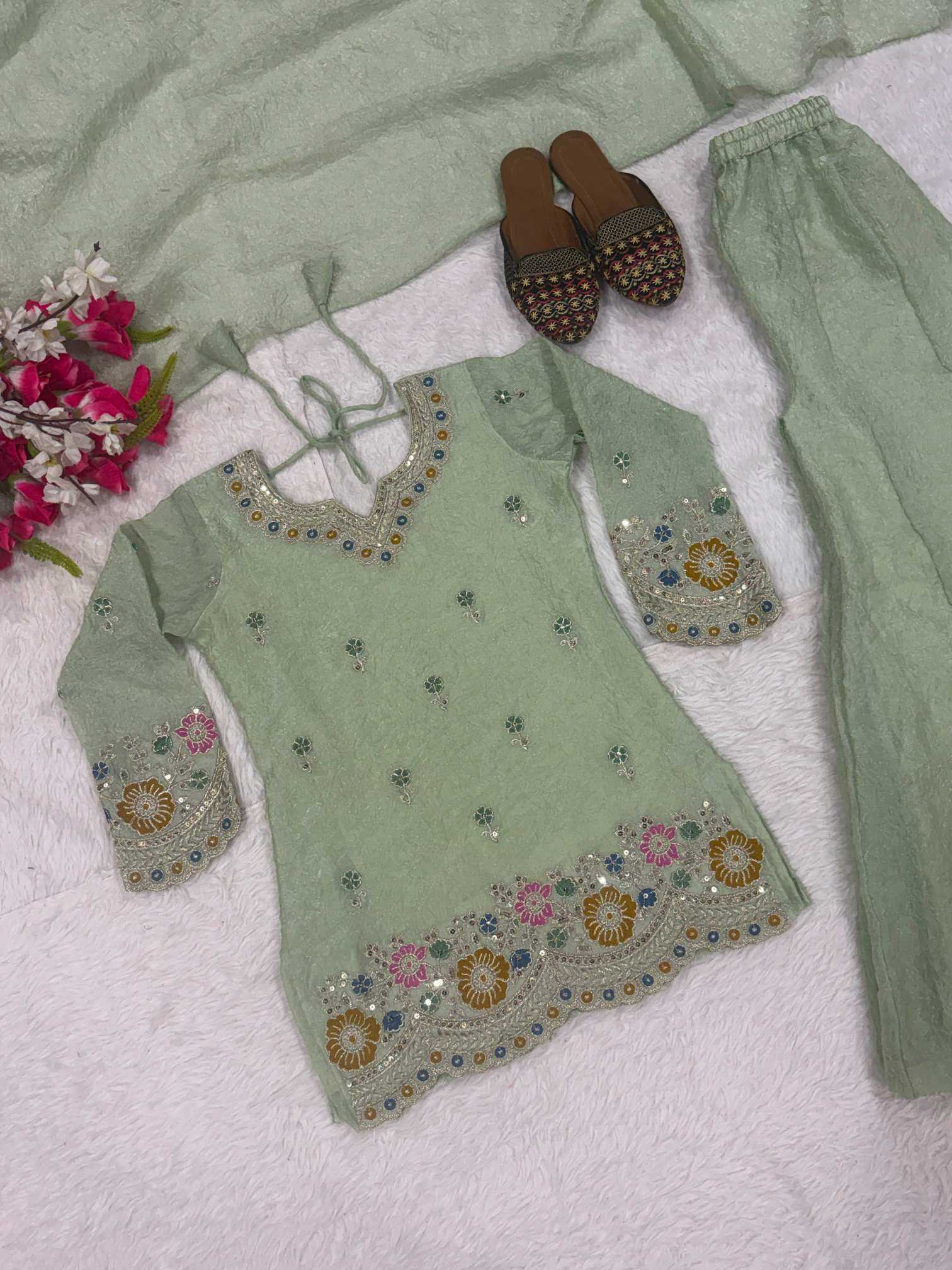 YNF Wholesale Crunchi Sharara Salwar Suits  | Surat Manufacturer