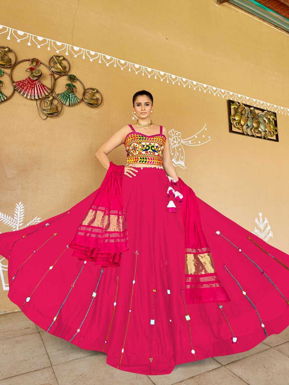 YNF Wholesale Cotton Designer Lehenga  | Surat Manufacturer