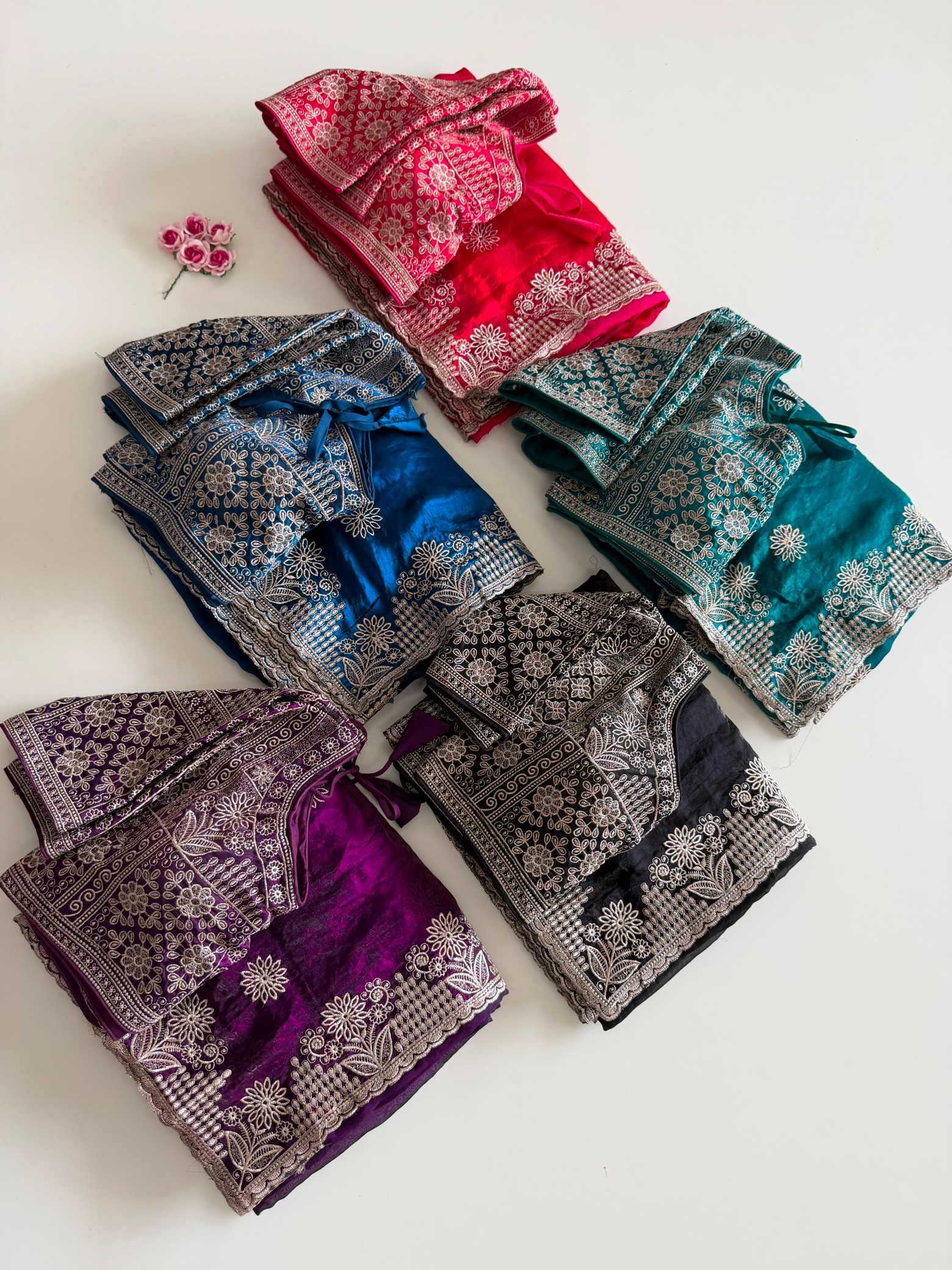 YNF Wholesale Satin Silk Designer Silk Sarees  | Surat Manufacturer