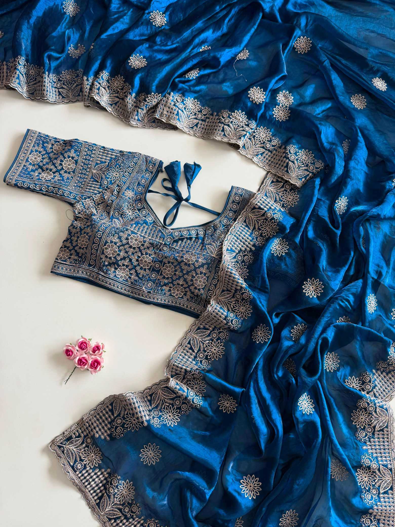 YNF Wholesale Satin Silk Designer Silk Sarees  | Surat Manufacturer
