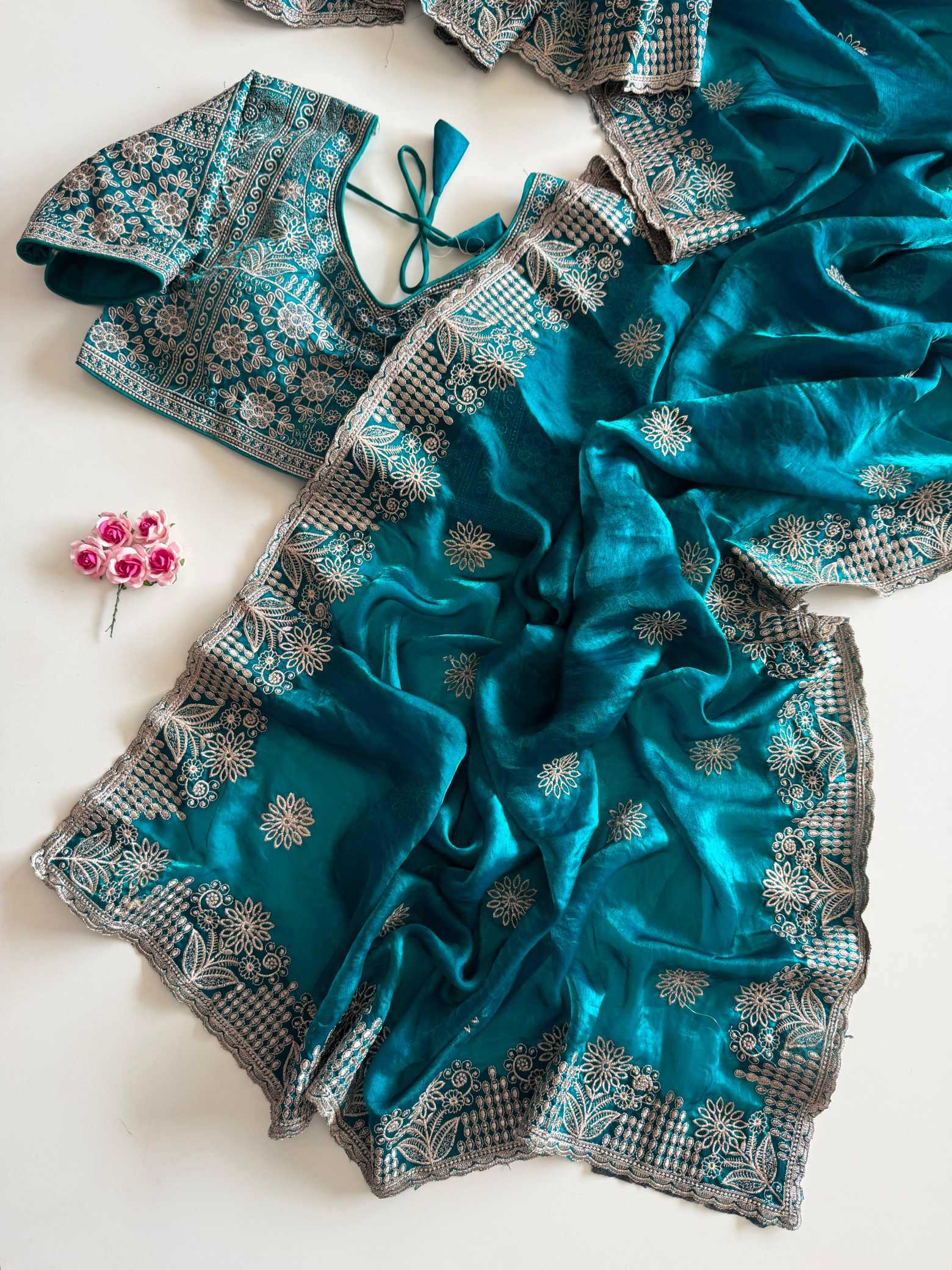YNF Wholesale Satin Silk Designer Silk Sarees  | Surat Manufacturer
