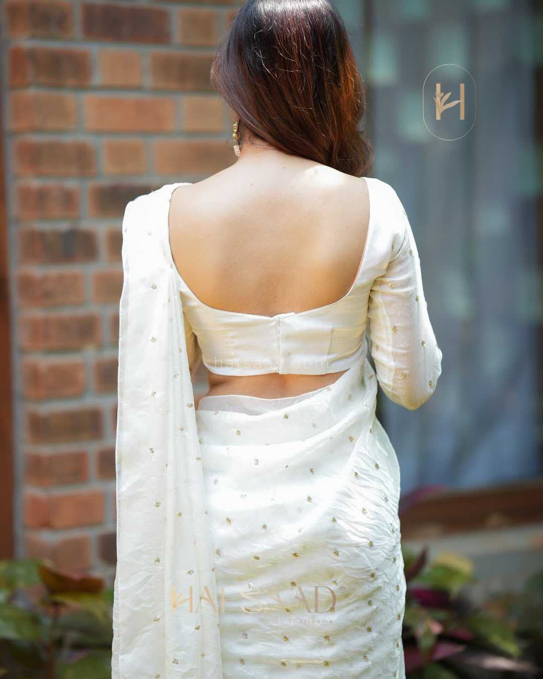 YNF Wholesale Satin White Sarees KESH569 Amoghini | Surat Manufacturer