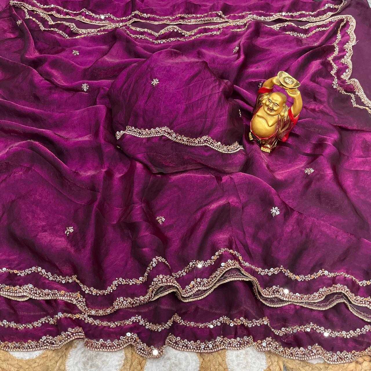 YNF Wholesale Satin Silk Party Wear Silk Sarees  | Surat Manufacturer