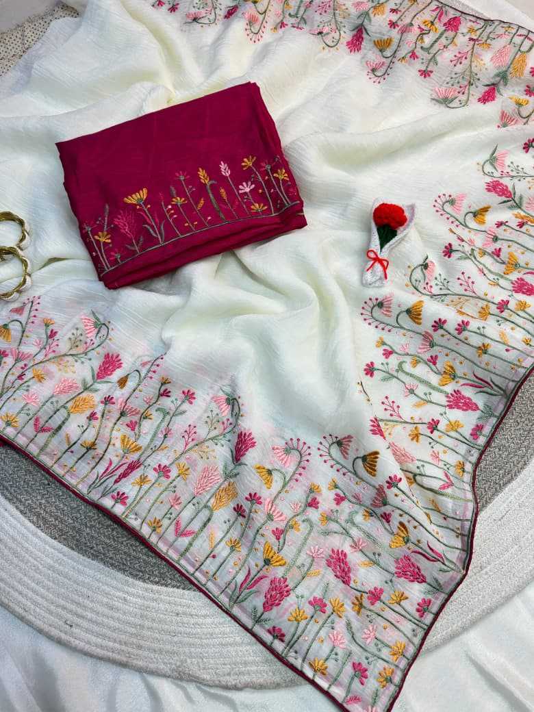 YNF Wholesale Crunchi Designer Sarees  | Surat Manufacturer