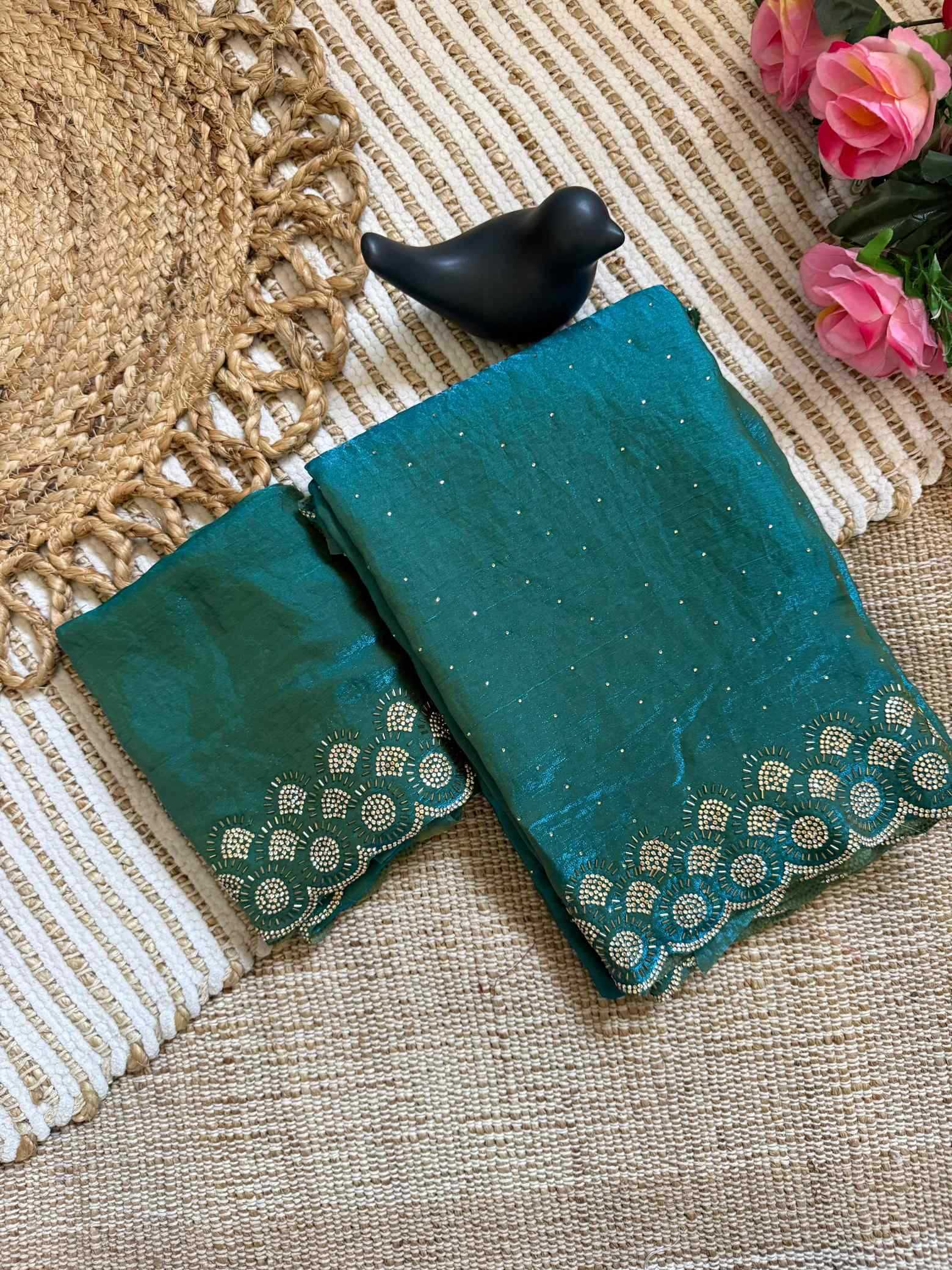 YNF Wholesale Space Silk Party Wear Silk Sarees  | Surat Manufacturer