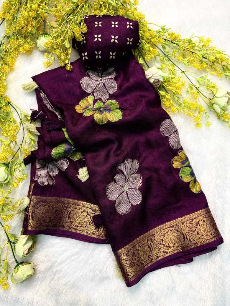 YNF Wholesale Crepe Silk Tussar Silk Sarees  | Surat Manufacturer