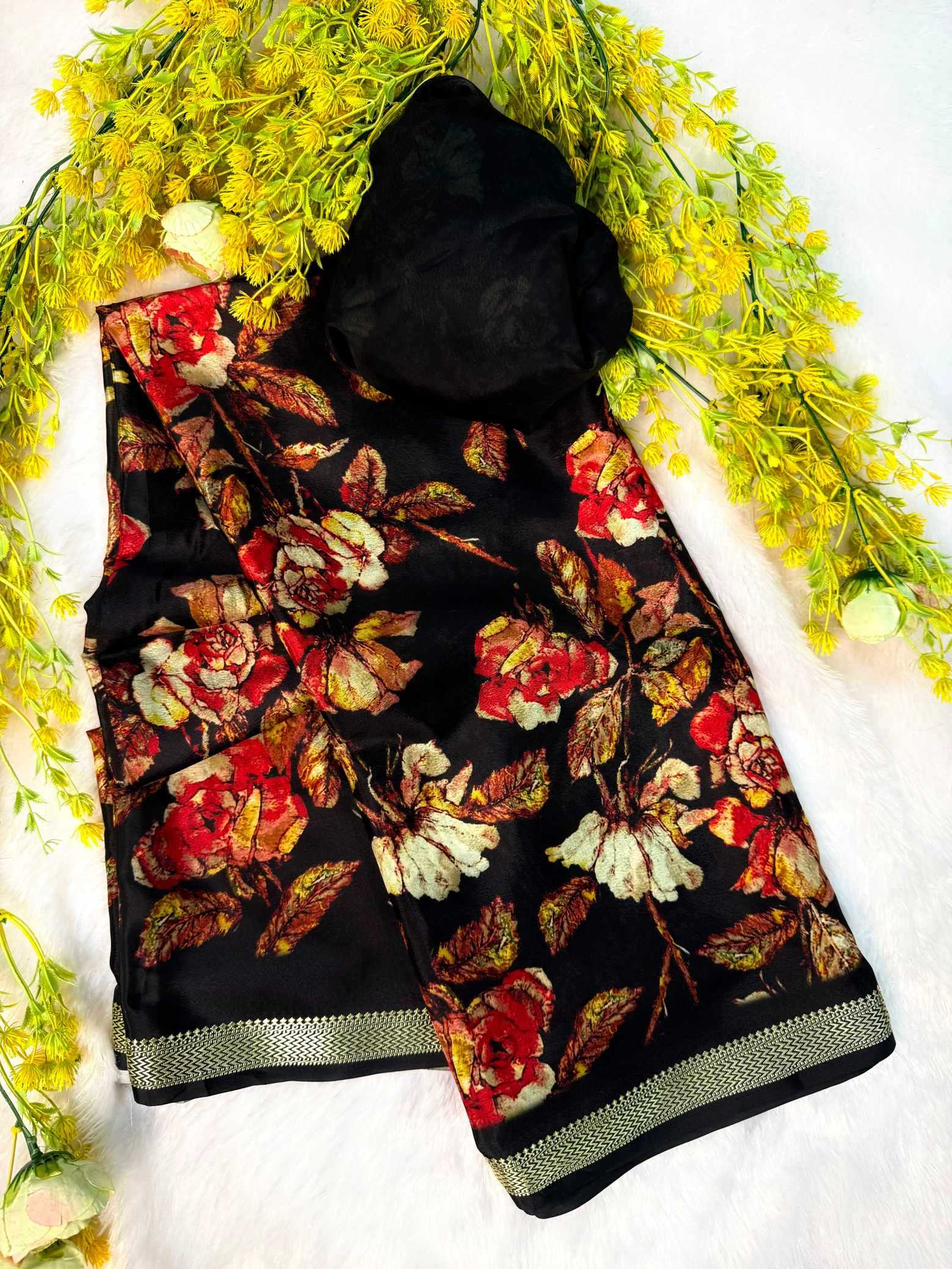 YNF Wholesale Italian Silk Party Wear Silk Sarees  | Surat Manufacturer
