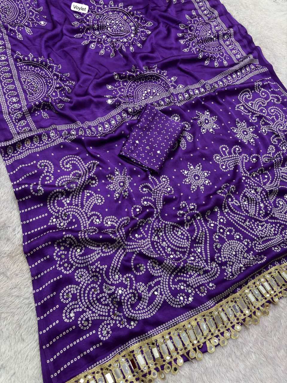 YNF Wholesale Satin Silk Printed Silk Saree  | Surat Manufacturer