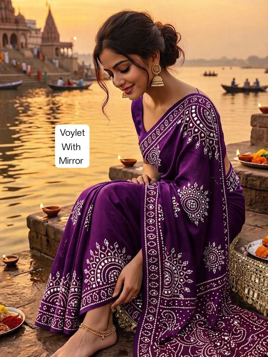 YNF Wholesale Satin Silk Printed Silk Saree  | Surat Manufacturer