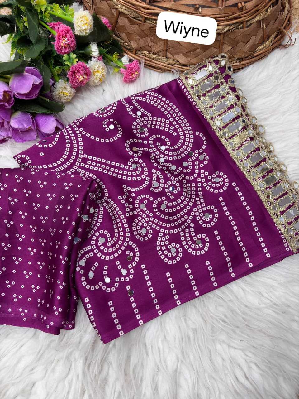 YNF Wholesale Satin Silk Printed Silk Saree  | Surat Manufacturer