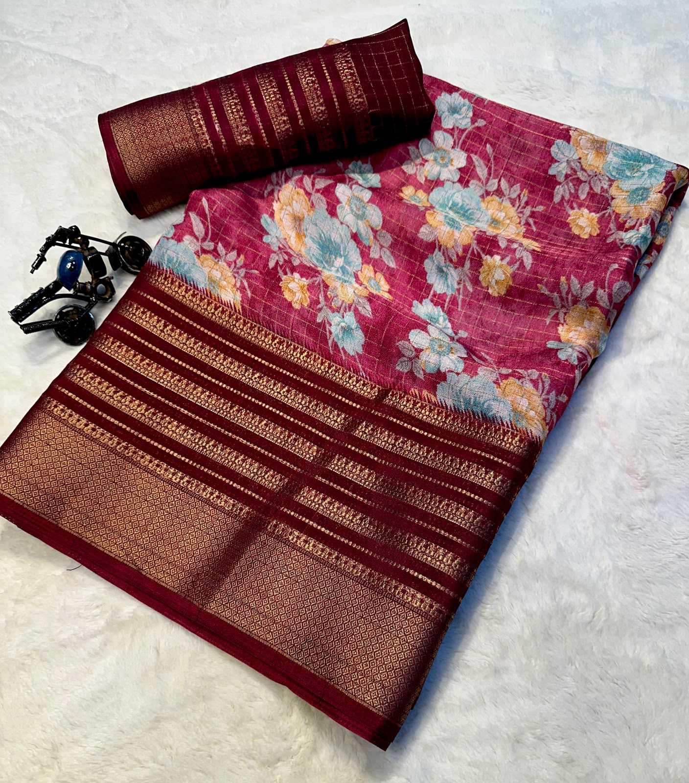 YNF Wholesale Georgette Fancy Sarees  | Surat Manufacturer