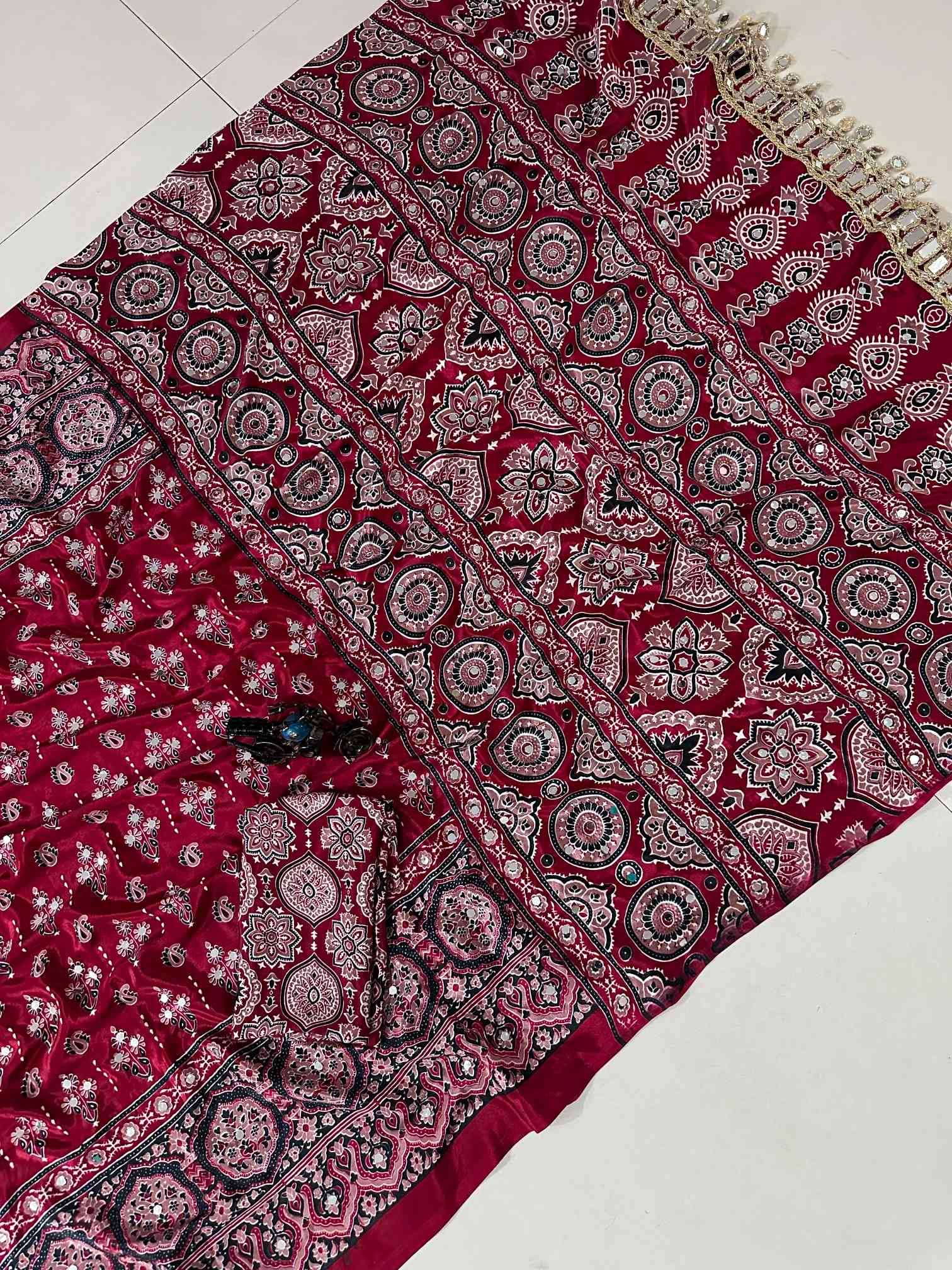 YNF Wholesale Satin Silk Printed Silk Saree  | Surat Manufacturer