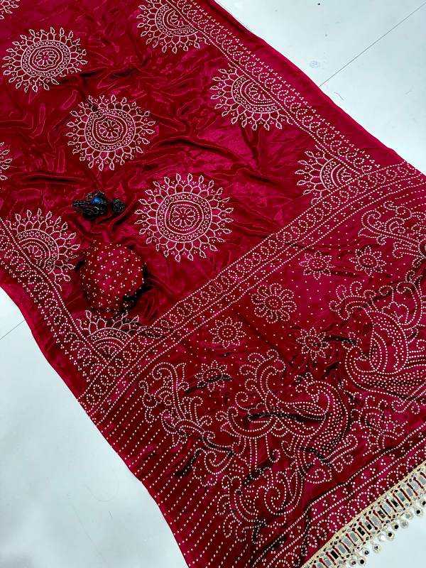 YNF Wholesale Gajji Silk Crepe Silk Saree  | Surat Manufacturer