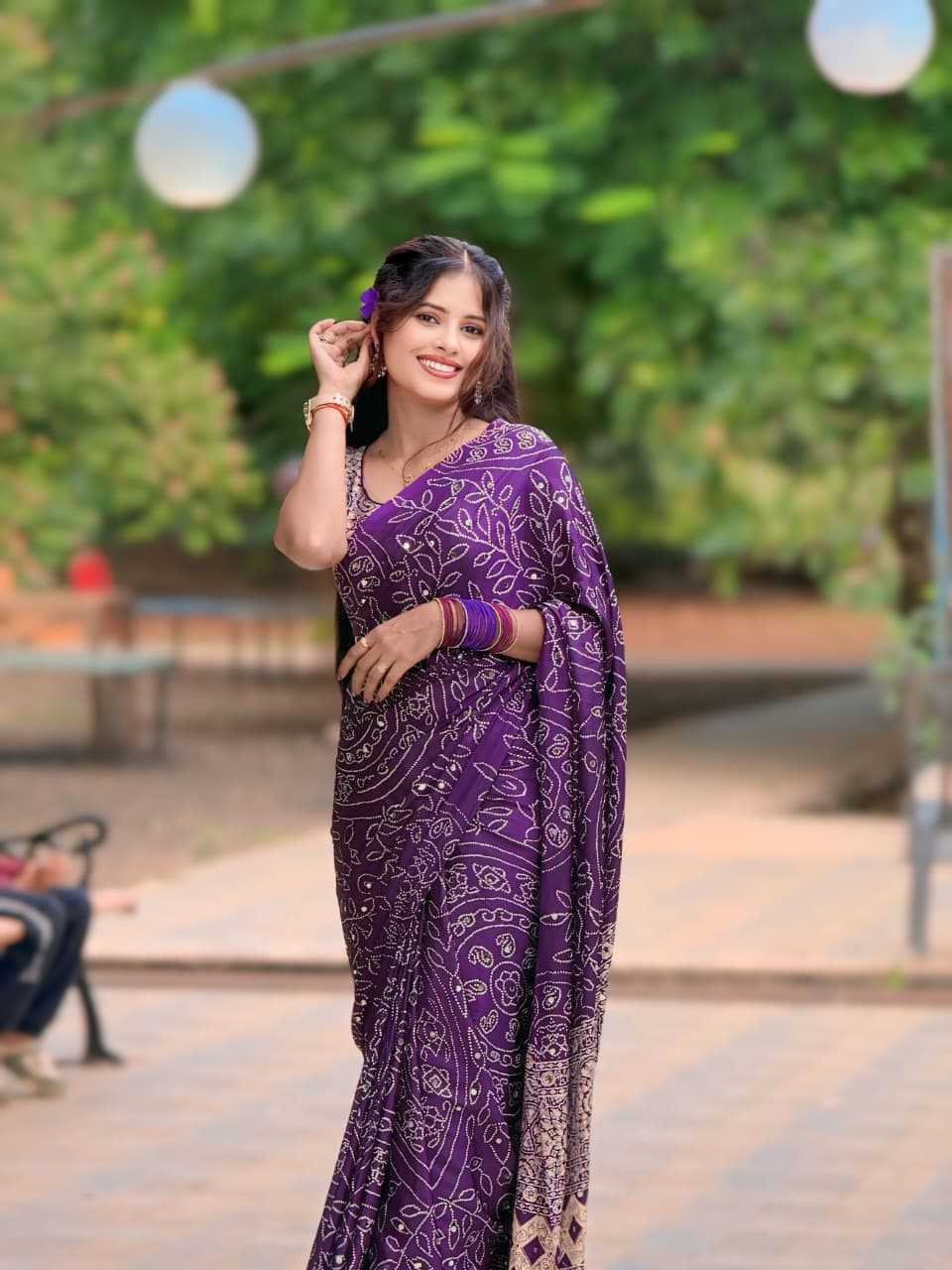 YNF Wholesale Gajji Silk Crepe Silk Saree  | Surat Manufacturer