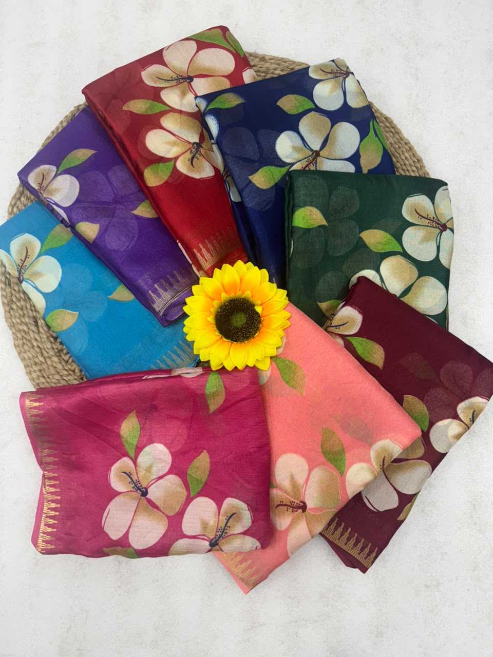 YNF Wholesale Georgette Georgette Sarees  | Surat Manufacturer