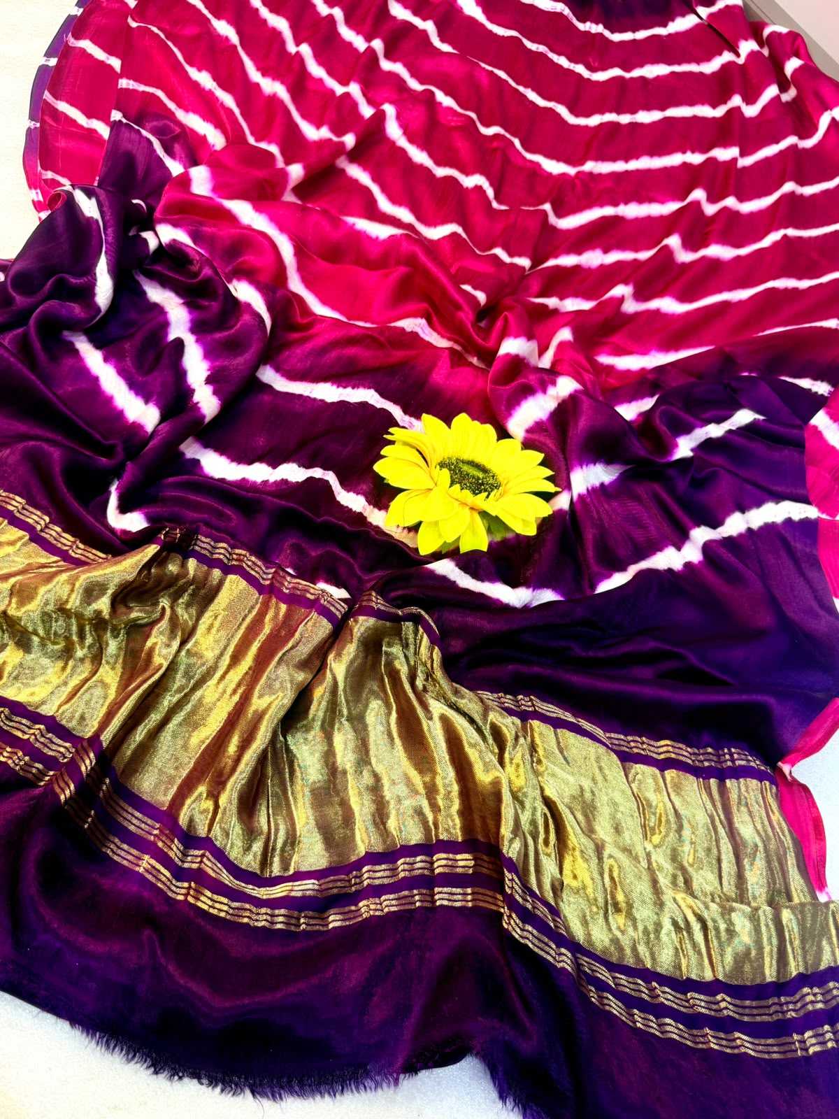 YNF Wholesale Gajji Silk Handloom Sarees  | Surat Manufacturer