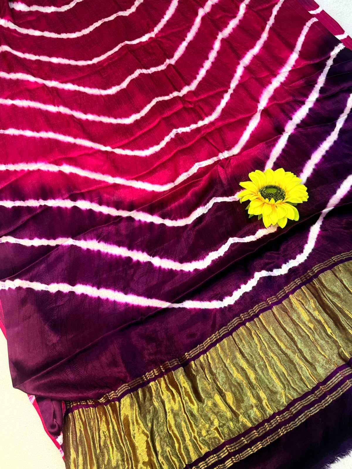 YNF Wholesale Gajji Silk Handloom Sarees  | Surat Manufacturer