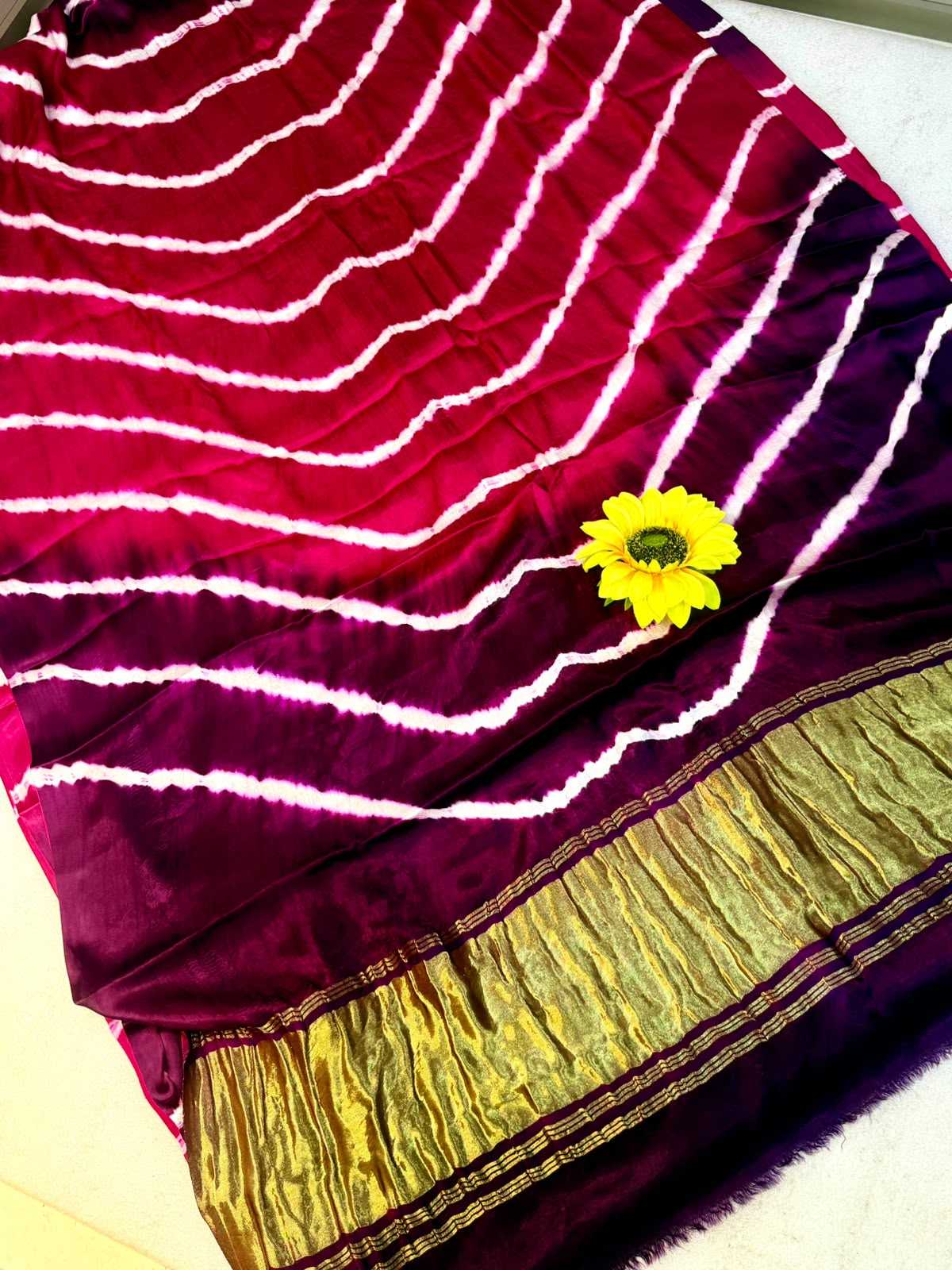 YNF Wholesale Gajji Silk Handloom Sarees  | Surat Manufacturer