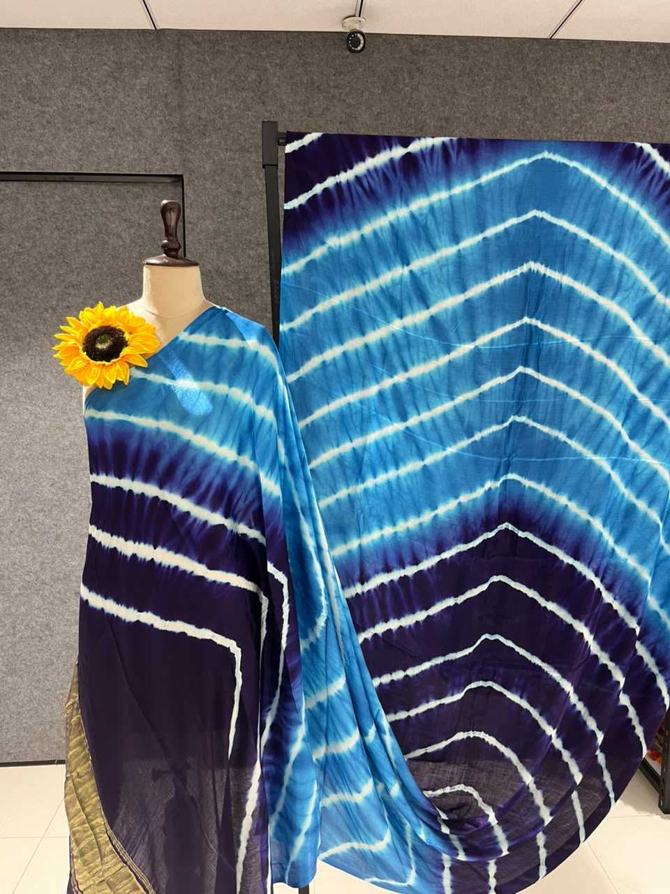 YNF Wholesale Gajji Silk Ajrakh Sarees  | Surat Manufacturer