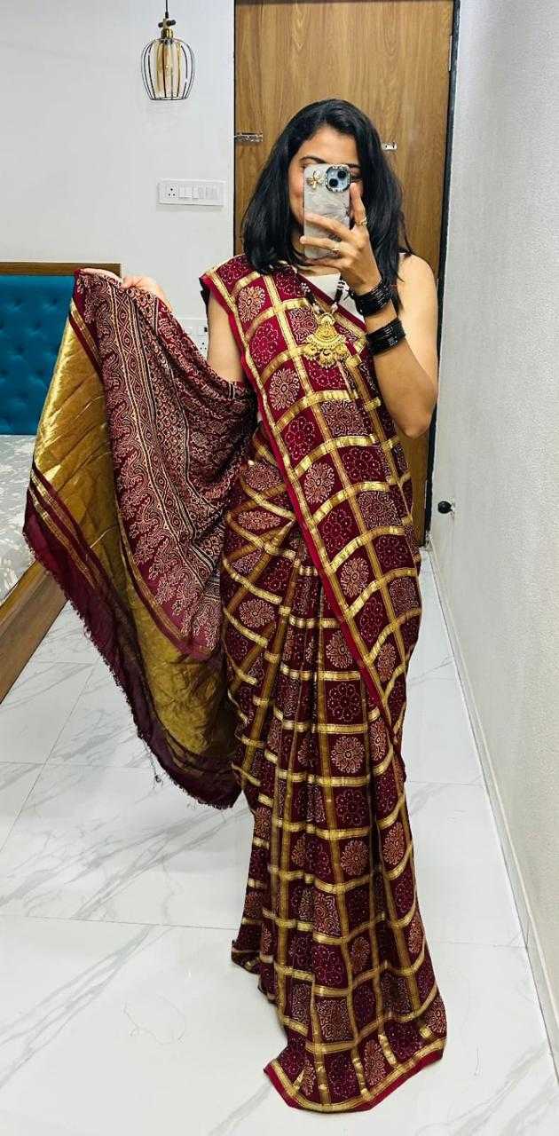 YNF Wholesale Gajji Silk Gajji Modal Sarees KESH576 Dhruvika | Surat Manufacturer