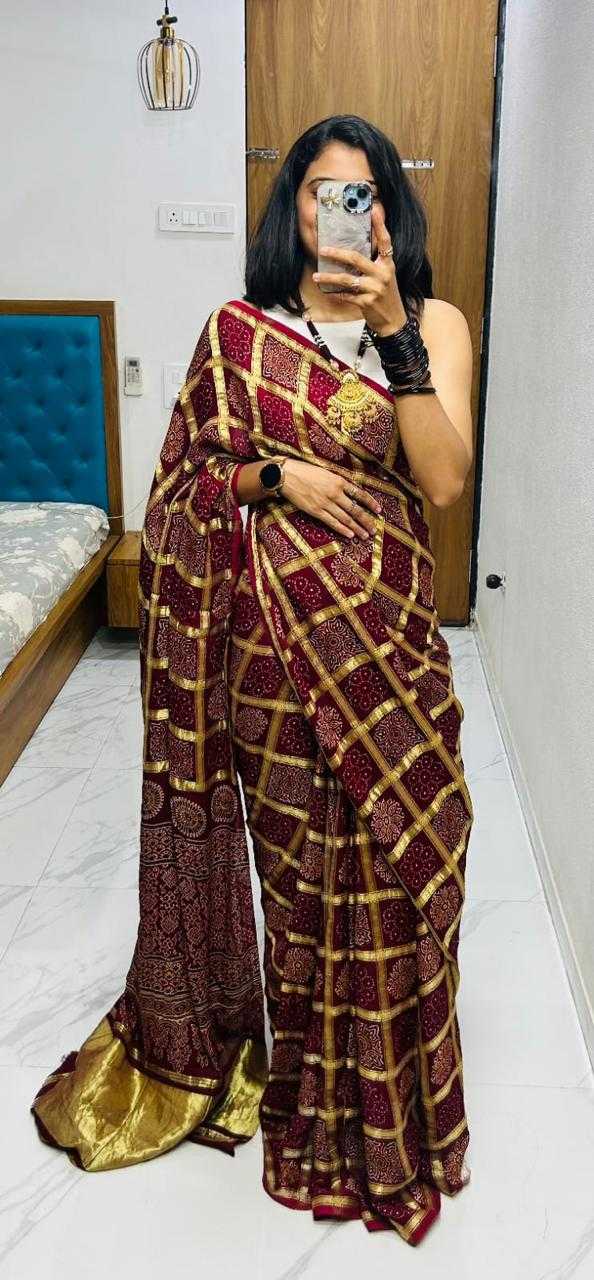 YNF Wholesale Gajji Silk Gajji Modal Sarees KESH576 Dhruvika | Surat Manufacturer