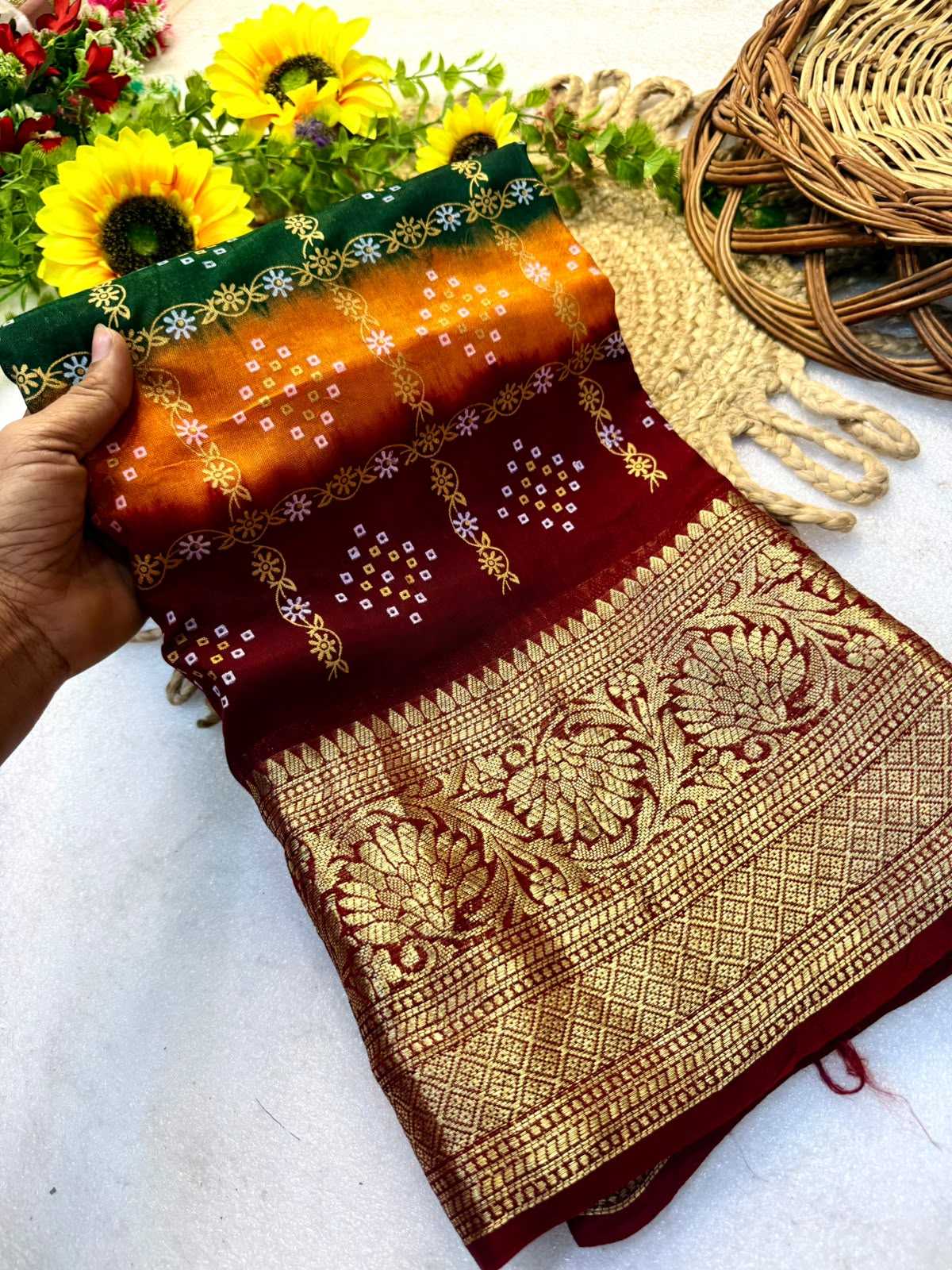 YNF Wholesale Soft Cotton Silk Designer Silk Sarees  | Surat Manufacturer