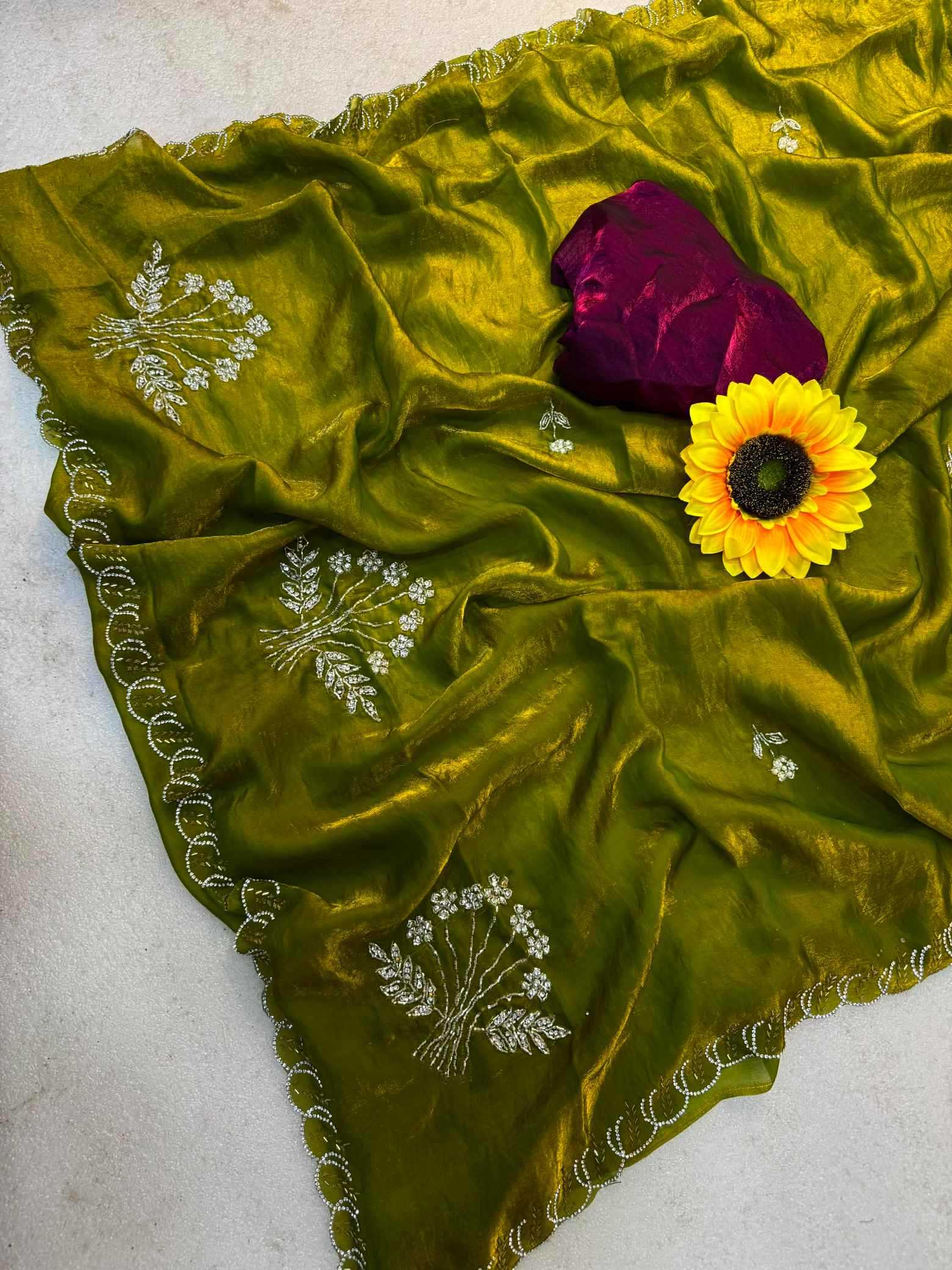YNF Wholesale Soft Silk Handloom Sarees  | Surat Manufacturer