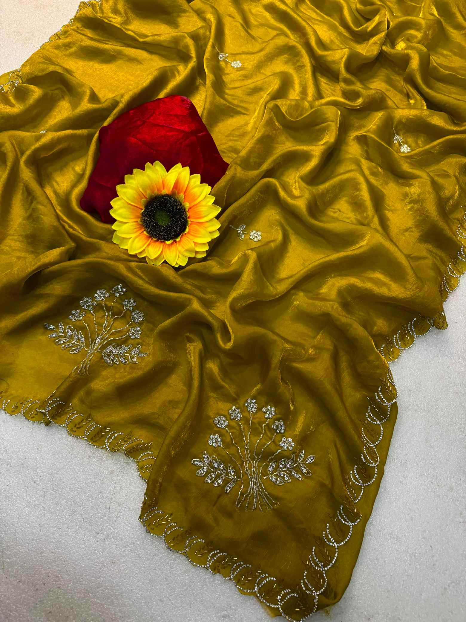 YNF Wholesale Soft Silk Handloom Sarees  | Surat Manufacturer