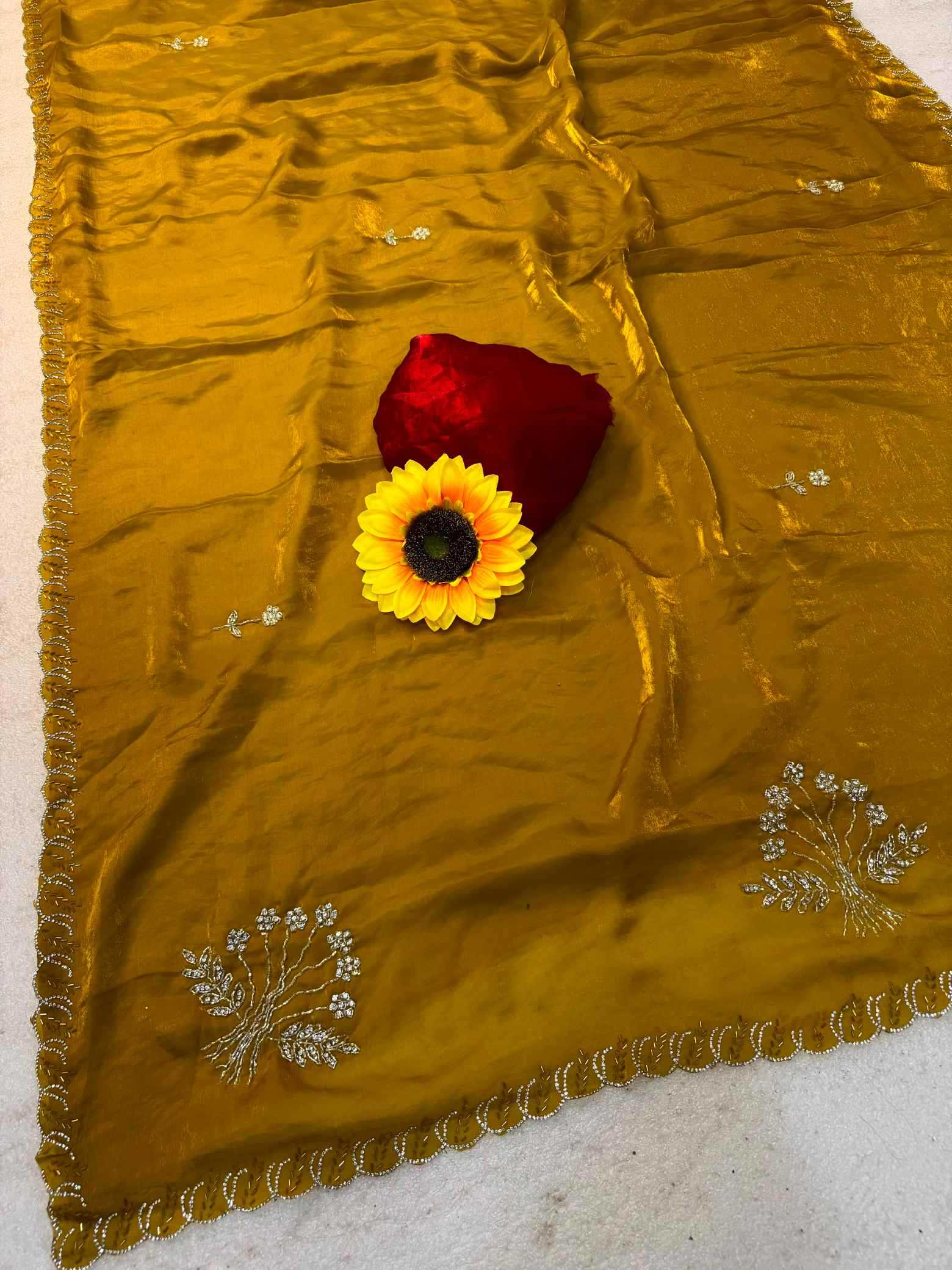 YNF Wholesale Soft Silk Handloom Sarees  | Surat Manufacturer