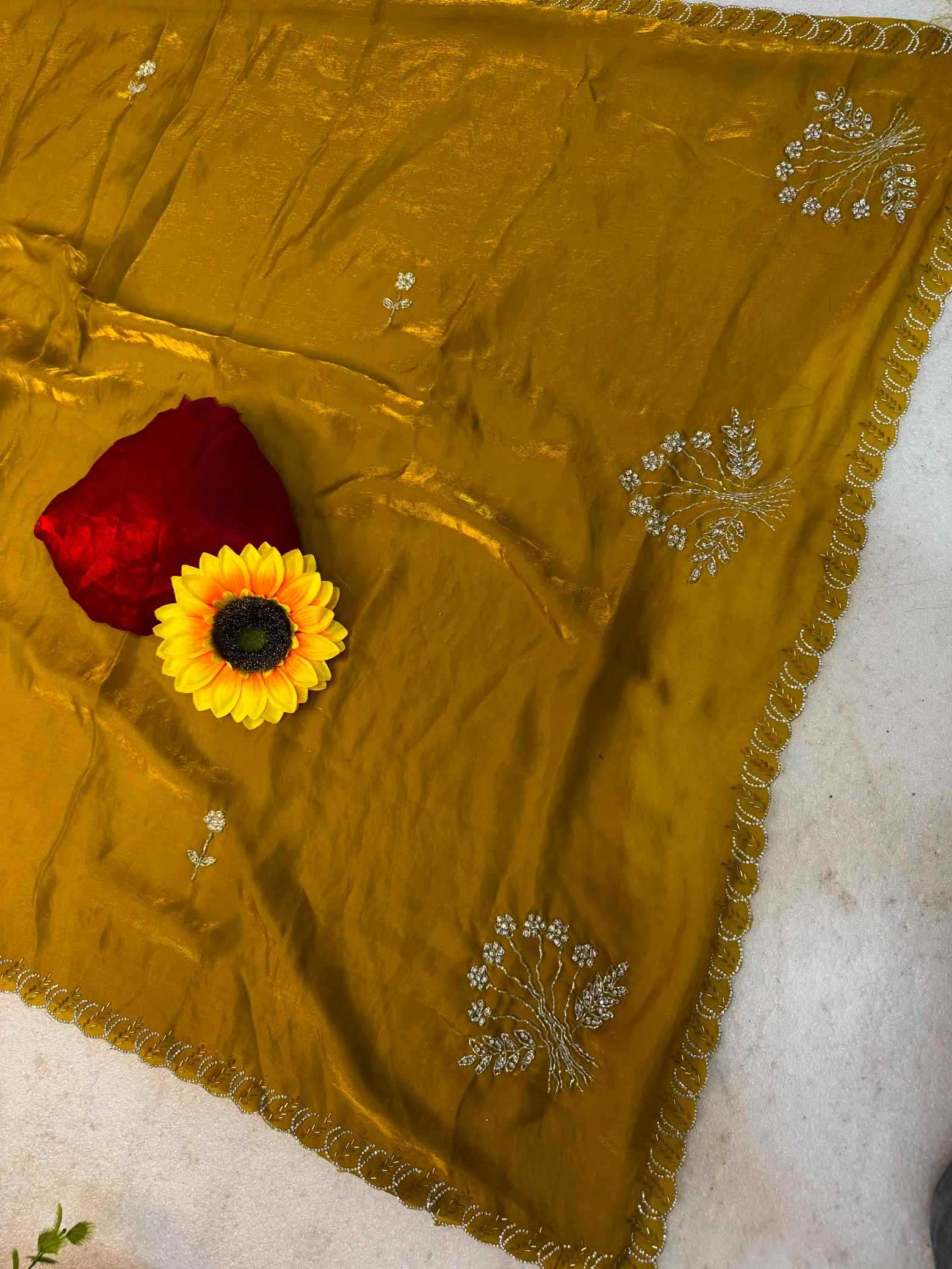 YNF Wholesale Soft Silk Handloom Sarees  | Surat Manufacturer