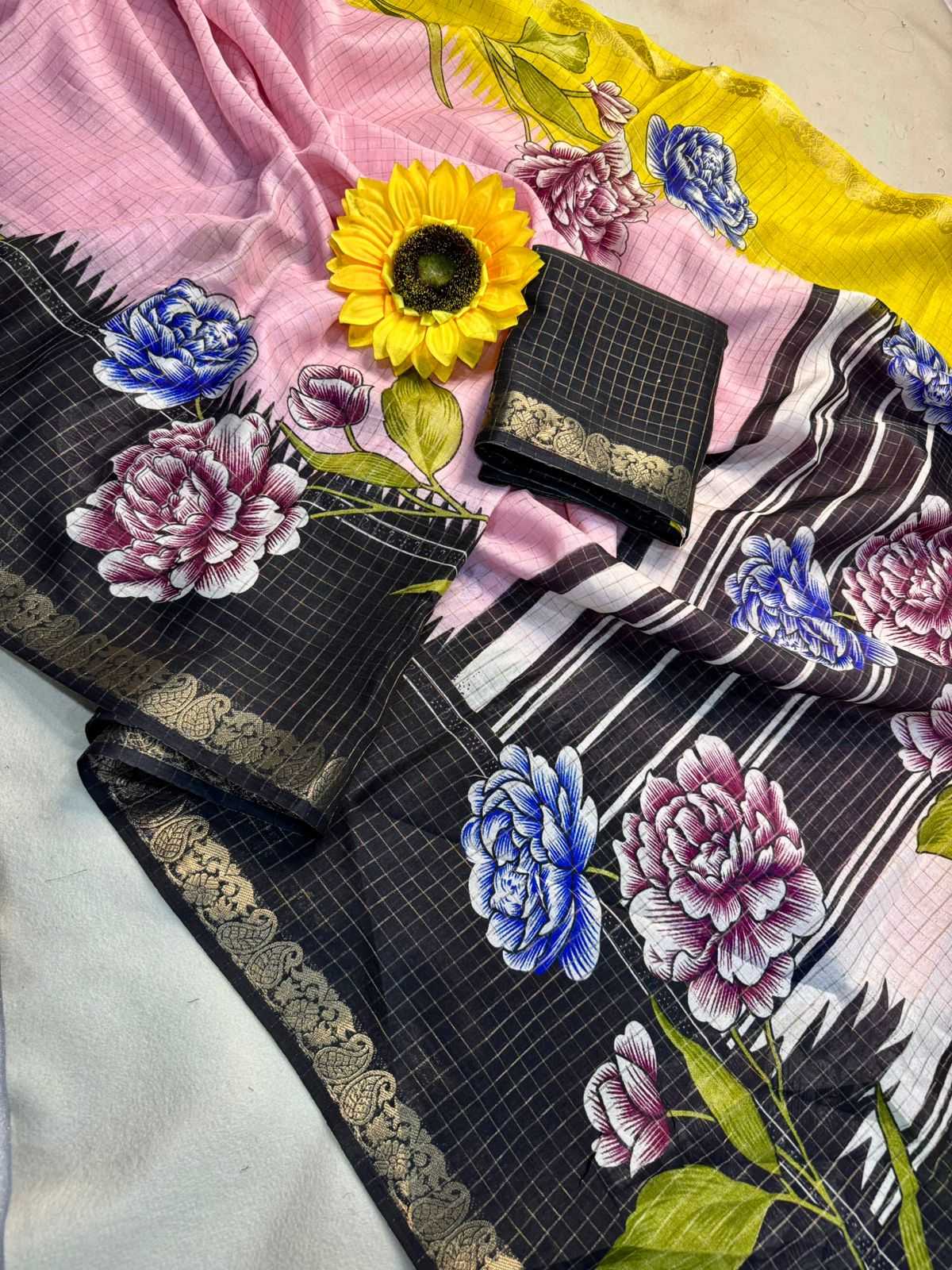 YNF Wholesale Chinon Silk Designer Silk Sarees  | Surat Manufacturer
