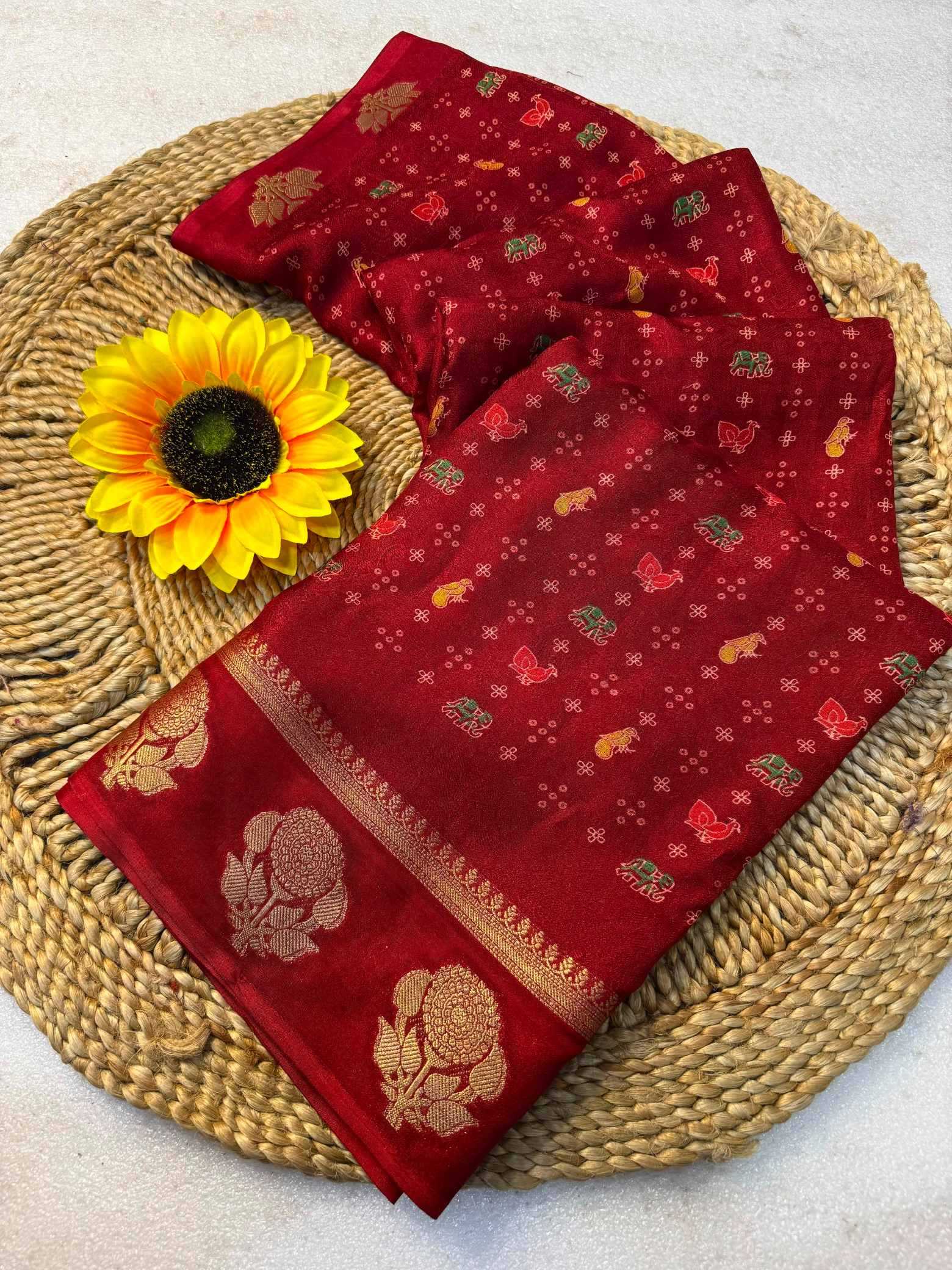 YNF Wholesale Georgette Party Wear Sarees  | Surat Manufacturer