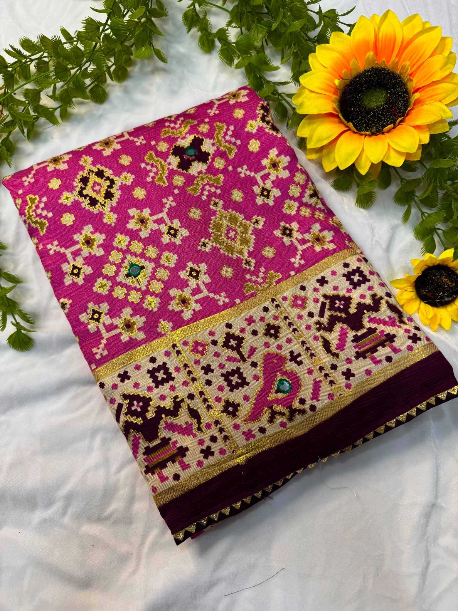 YNF Wholesale Pashmina Designer Sarees  | Surat Manufacturer