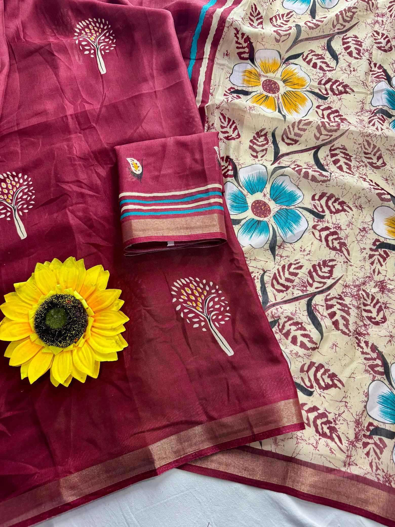 YNF Wholesale Soft Cotton Silk Cotton Silk Sarees  | Surat Manufacturer