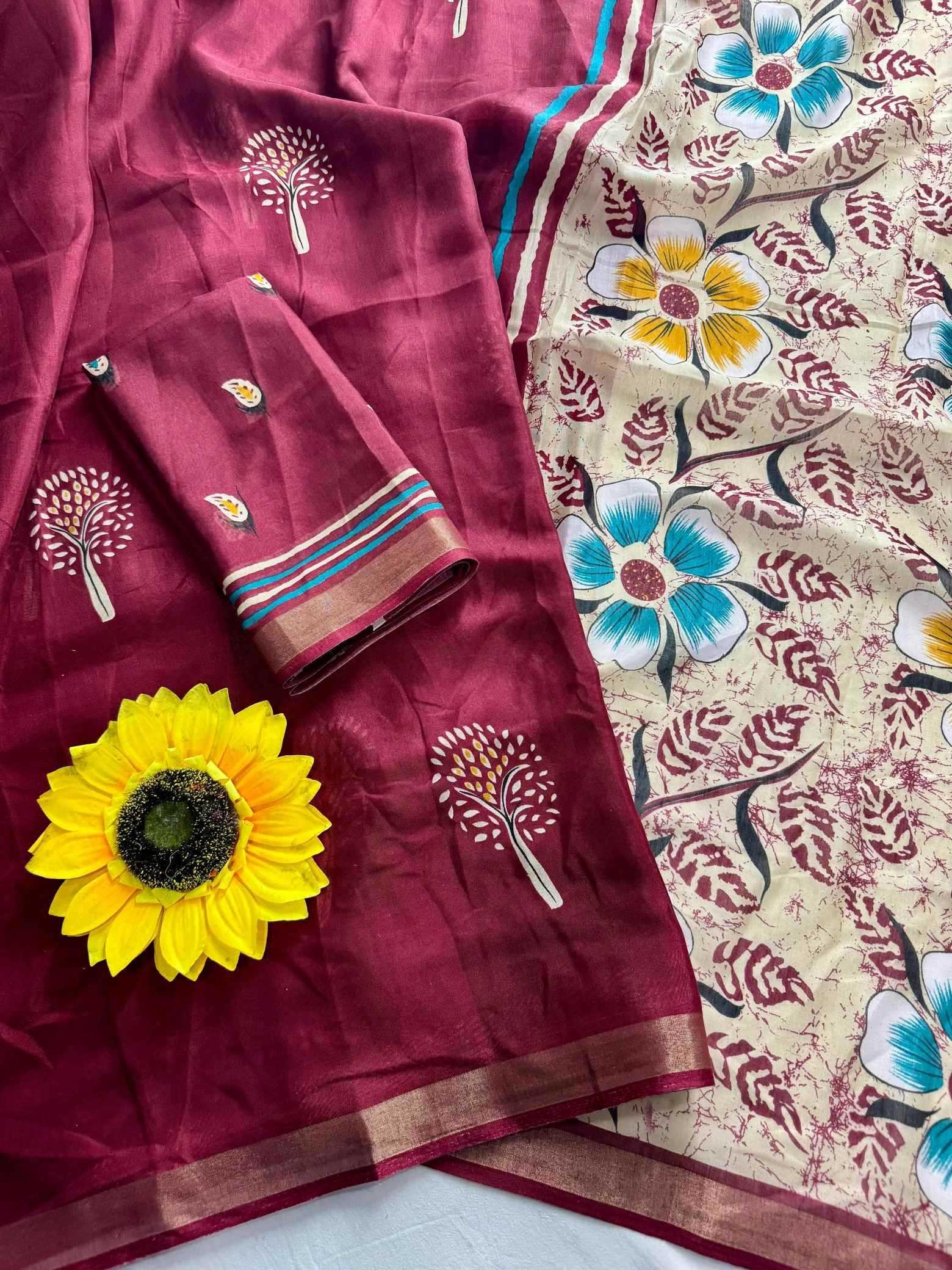 YNF Wholesale Soft Cotton Silk Cotton Silk Sarees  | Surat Manufacturer