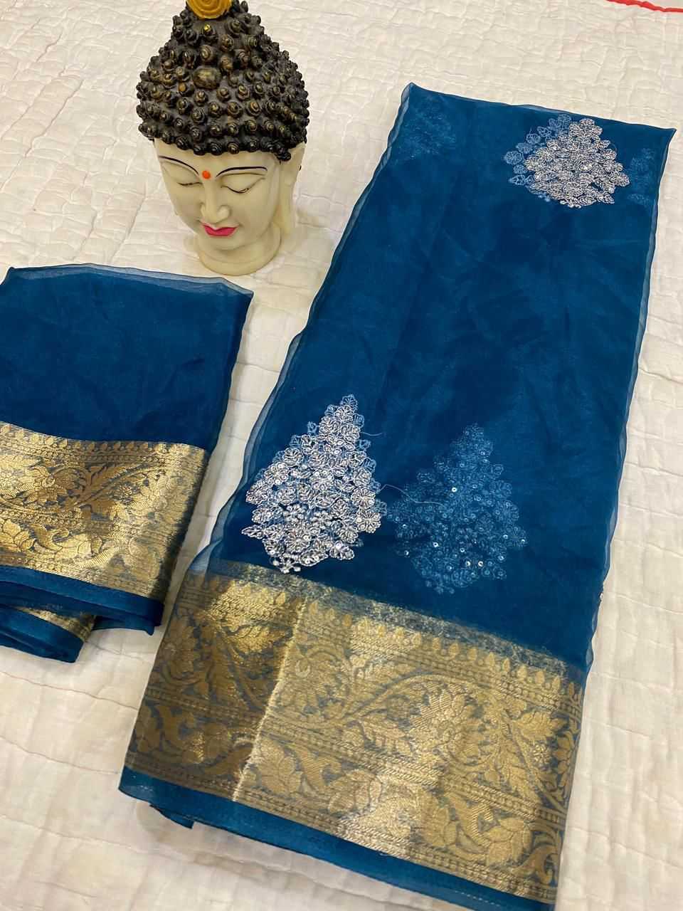 YNF Wholesale Jacquard Silk Sarees For Weddings  | Surat Manufacturer