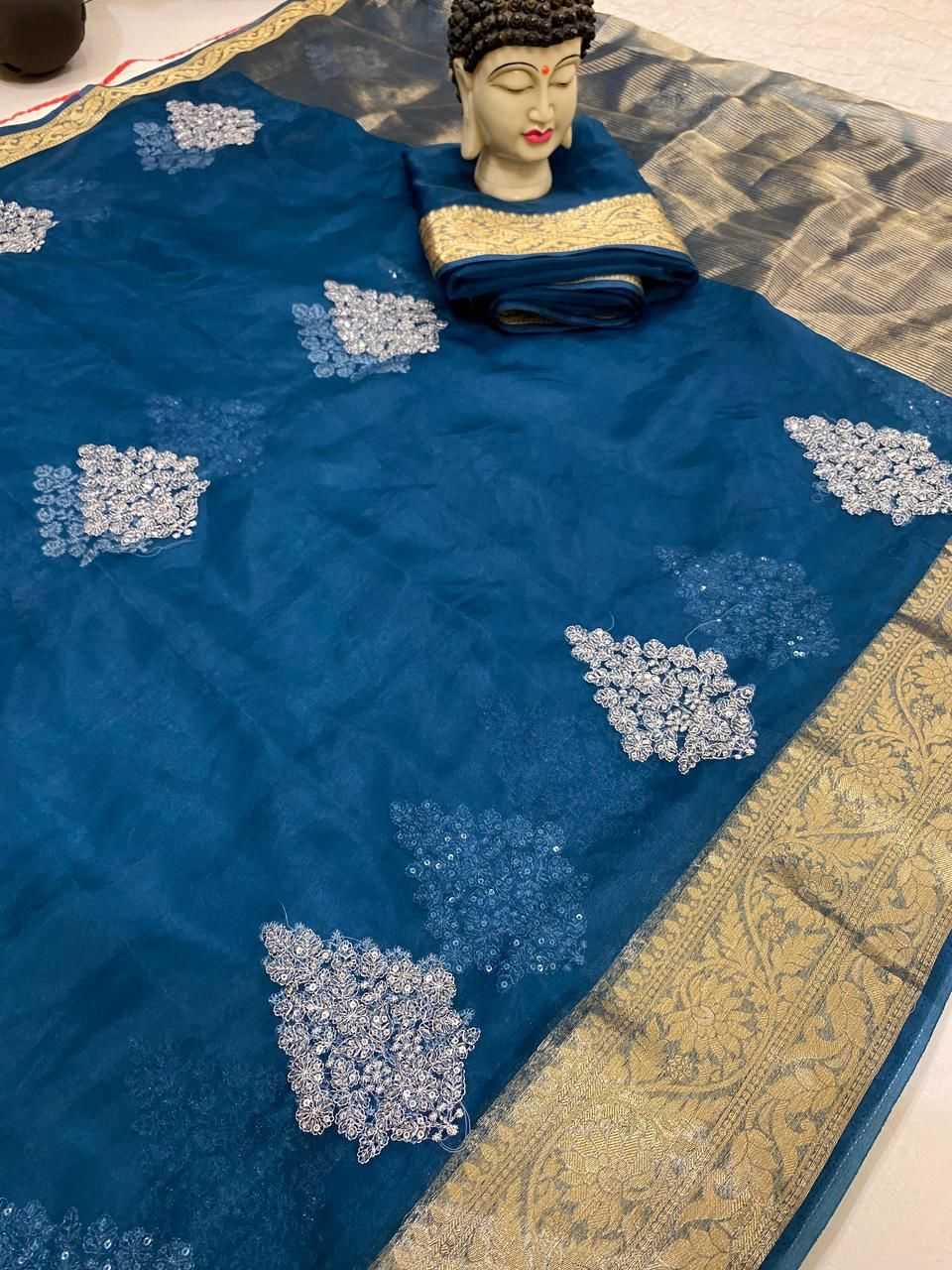 YNF Wholesale Jacquard Silk Sarees For Weddings  | Surat Manufacturer
