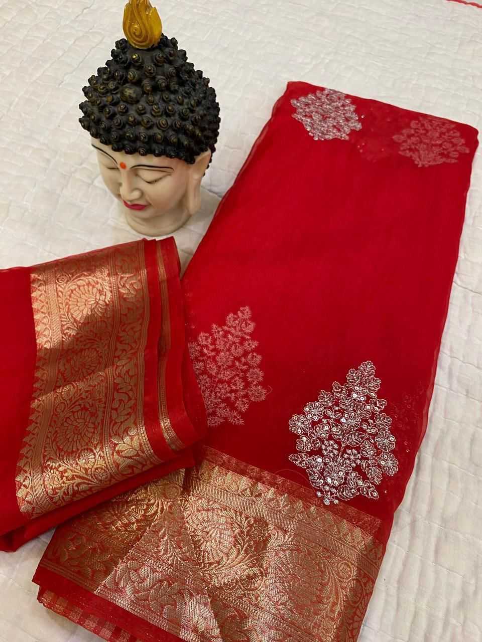 YNF Wholesale Jacquard Silk Sarees For Weddings  | Surat Manufacturer