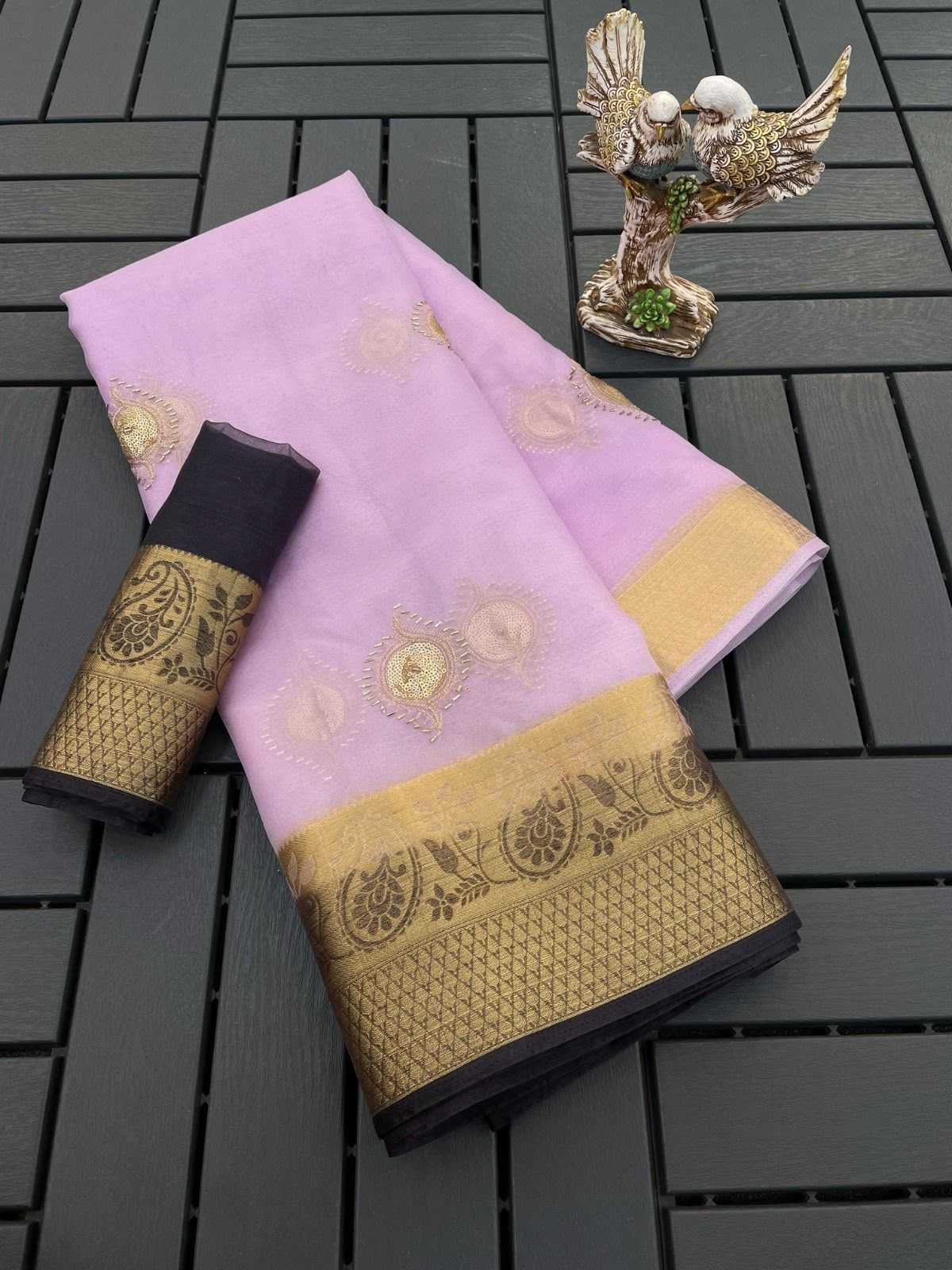 YNF Wholesale Jacquard Ready To Wear Sarees KESH577 921 | Surat Manufacturer