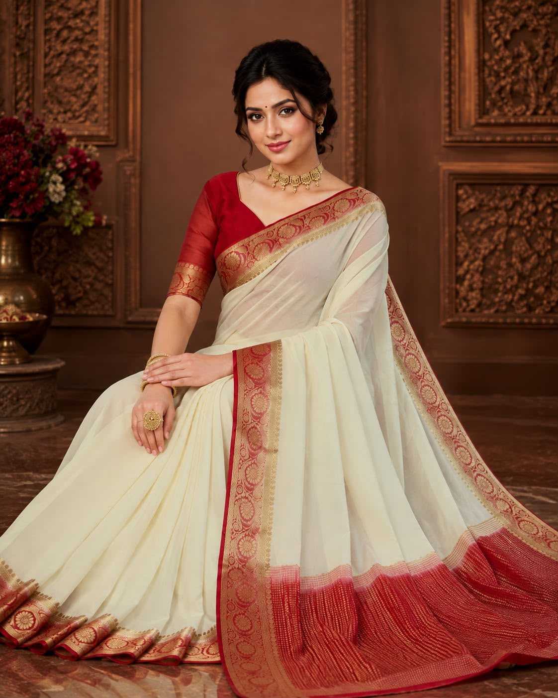 YNF Wholesale Nylon Nylon Sarees  | Surat Manufacturer