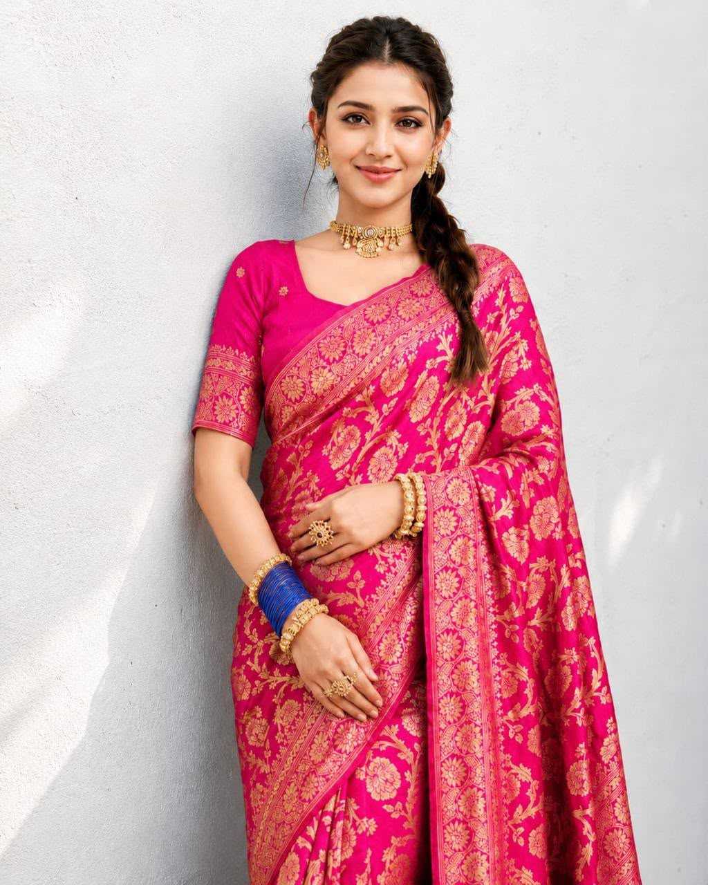 YNF Wholesale Lichi Silk Soft Silk Sarees  | Surat Manufacturer