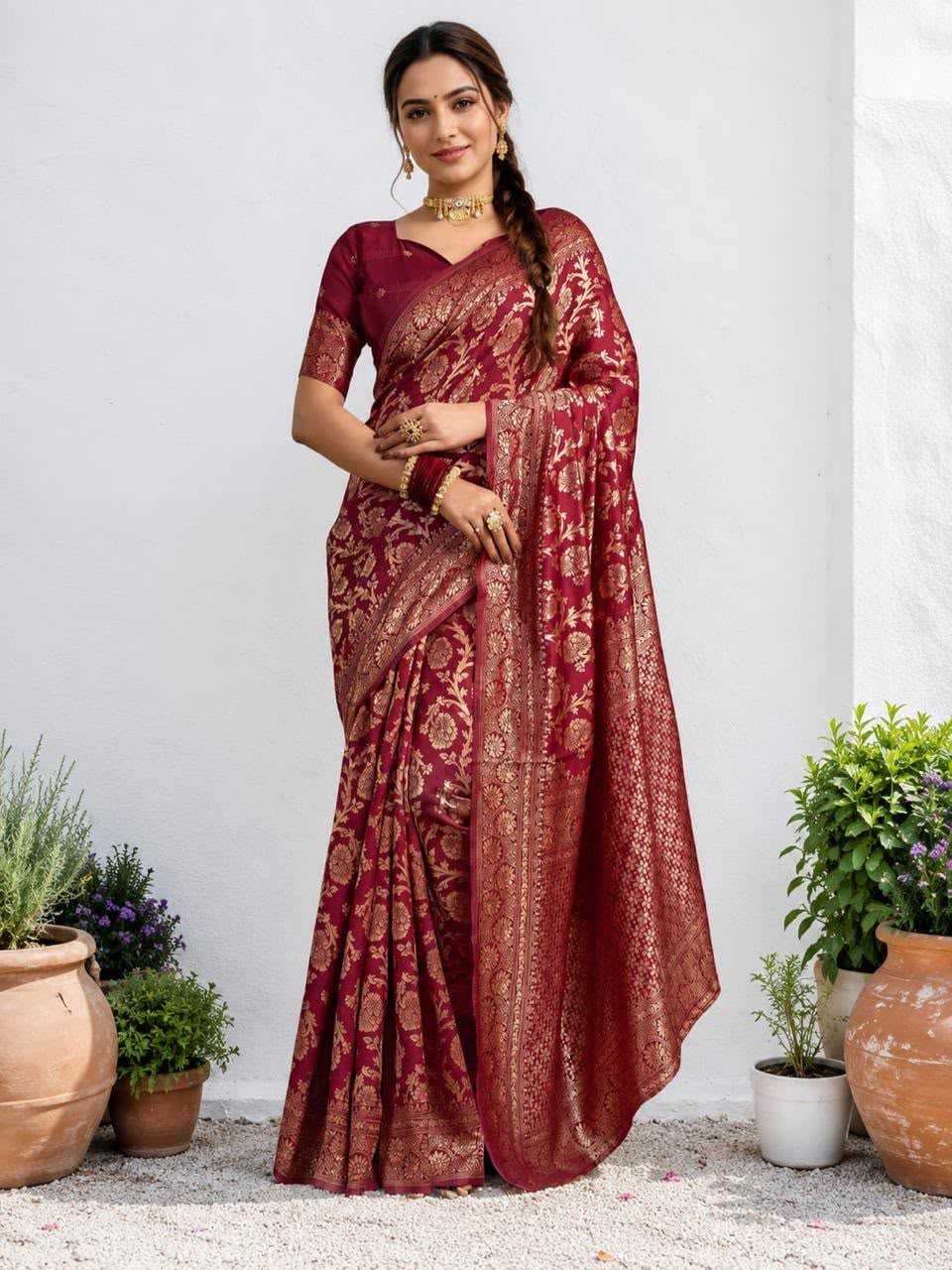 YNF Wholesale Lichi Silk Soft Silk Sarees  | Surat Manufacturer