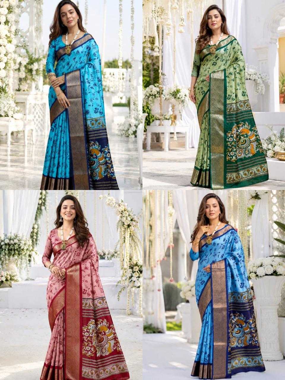 YNF Wholesale Dola Silk Jacquard Saree  | Surat Manufacturer