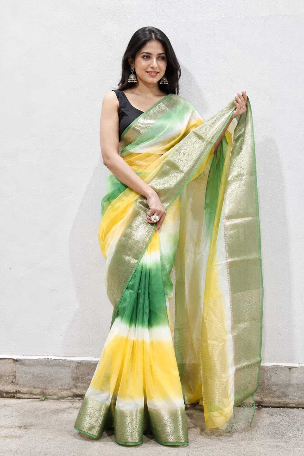 YNF Wholesale Organza Designer Sarees  | Surat Manufacturer