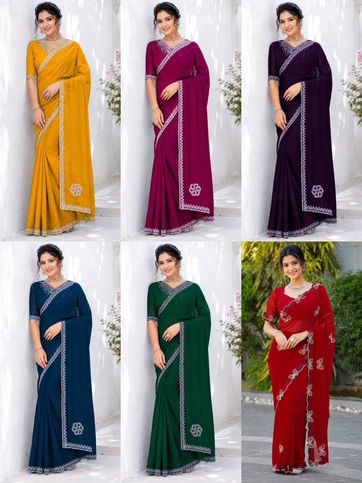 YNF Wholesale Simar Silk Designer Sarees  | Surat Manufacturer